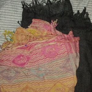 Two scarves..   both for $10 bucks